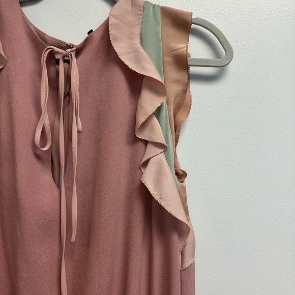 Alexis Pink Ruffle Battista Gown Maxi Dress - Picture 3 of 9